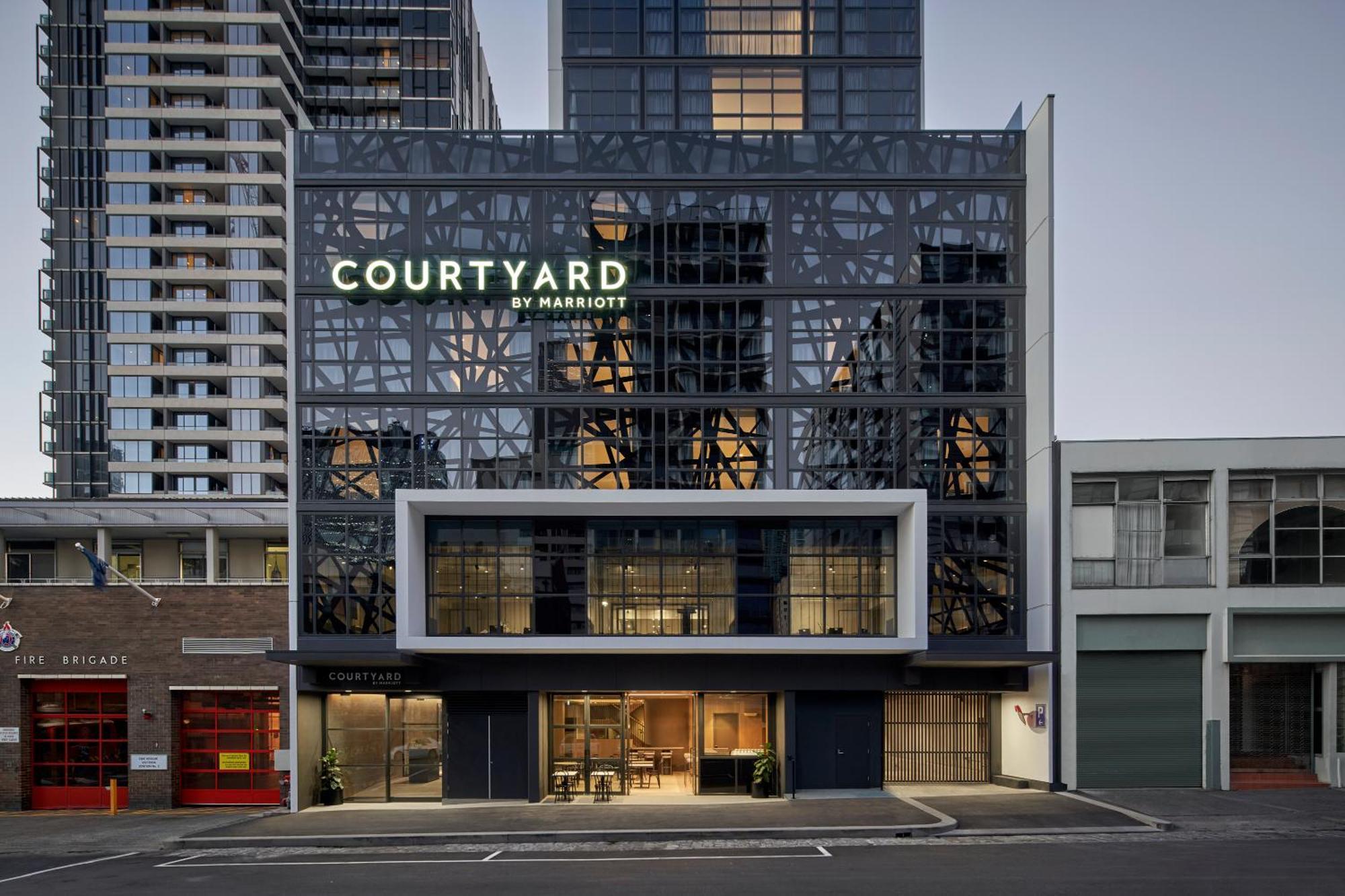 Hotel Courtyard By Marriott Melbourne Flagstaff Gardens Zewnętrze zdjęcie
